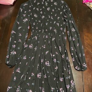 Target Floral Black Dress